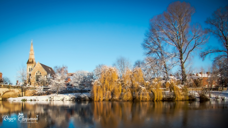 Welsh Bridge, River Severn, Shrewsbury